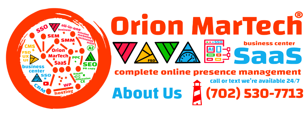 About Us - Orion MarTech - Who We Are