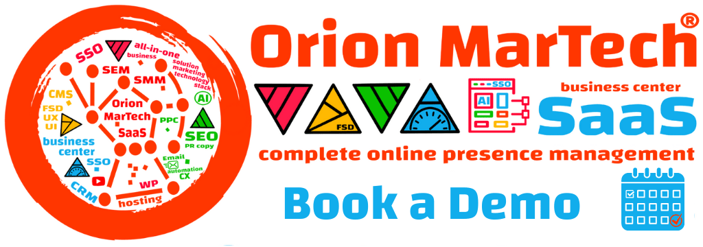 Book a Demo of the Orion MarTech Platform (Orion Business Center)